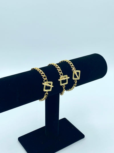 Square Toggle Bracelet